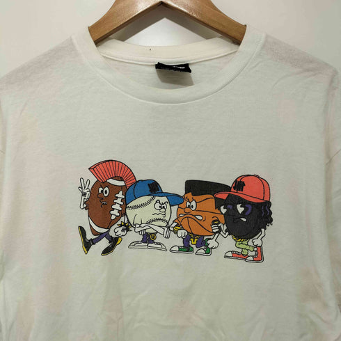 アンディフィーテッド UNDEFEATED プリント クルーネック S/S Tシャツ メンズ import:M