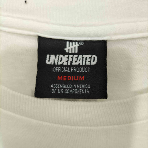 アンディフィーテッド UNDEFEATED プリント クルーネック S/S Tシャツ メンズ import:M