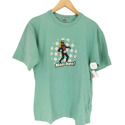 アミノンジャー フロントプリントS/S TEE メンズ FREE