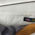 ポロラルフローレン POLO RALPH LAUREN USA製 SLIM FIT 丸襟 裾ポニー ストライプ クレリックシャツ メンズ 15 1/2