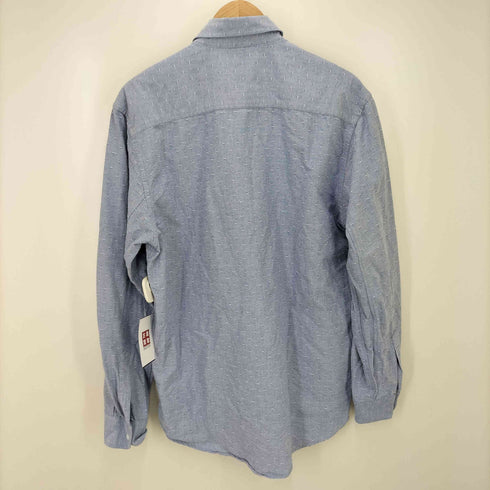 サタデーズニューヨークシティ Saturdays NYC ジャガード ボタンダウン オックスフォード L/S シャツ メンズ import:L