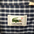 ラコステ LACOSTE チェック ボタンダウン S/S シャツ メンズ 4