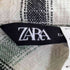ザラ ZARA チェック クロップド シャツジャケット レディース import:XS