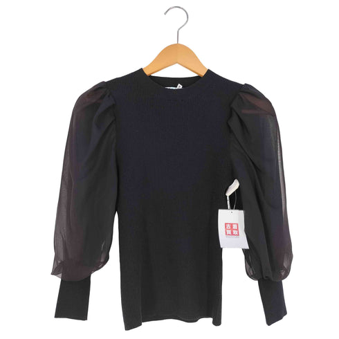 スナイデル snidel パワショルシアースリーブニットプルオーバー レディース ONE SIZE