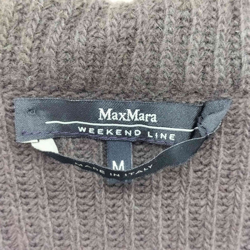 マックスマーラウィーケンドライン Max Mara WEEKEND LINE ローゲージ ベルテッドカーディガン レディース import:M