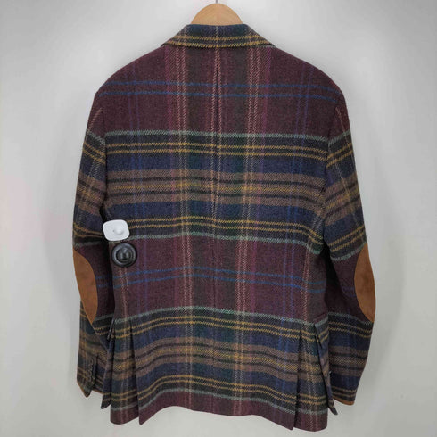 ポロラルフローレン POLO RALPH LAUREN R67 Plaid Wool Tweed Jacket プラッド ウール ツイード ジャケット メンズ 40R