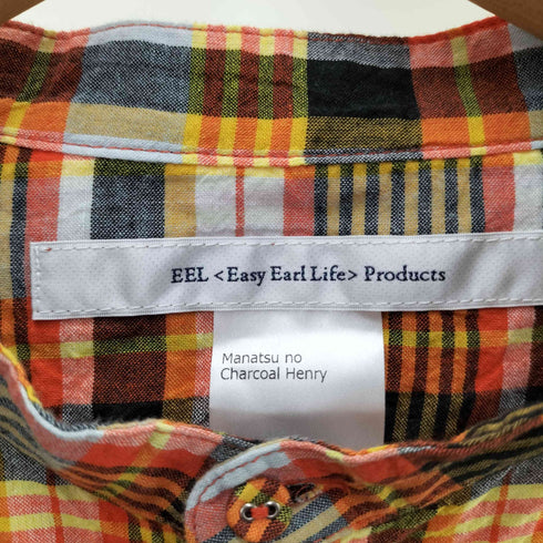 イールプロダクツ EEL Products Chambray Henry プルオーバーシャツ メンズ JPN:M