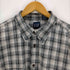 ギャップ Gap 80-90s 紺タグ レギュラーカラーチェックシャツ メンズ import:XL