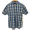 ヴァン VAN チェック ボタンダウン S/S シャツ メンズ import:XL