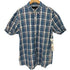 ヴァン VAN チェック ボタンダウン S/S シャツ メンズ import:XL