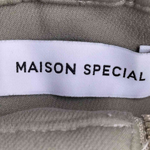 メゾンスペシャル MAISON SPECIAL センタージップハイウエスト2WAYパンツ メンズ 38