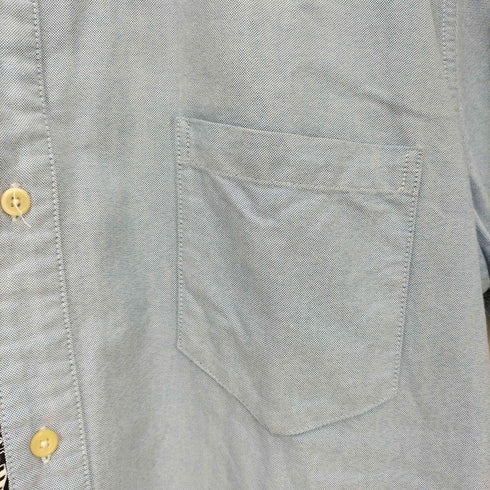 レインスプーナー Reyn Spooner 裏地アロハ切替 オックスフォード ボタンダウン S/S シャツ メンズ import:M