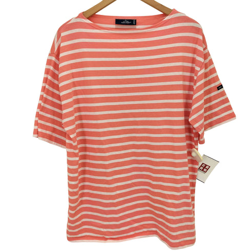 セントジェームス SAINT JAMES フランス製 ボートネック ボーダー バスク Tシャツ メンズ FR 6