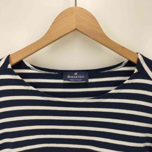 ROYAL MER フランス製 BRIAC ML ボーダー バスク シャツ メンズ import:XL
