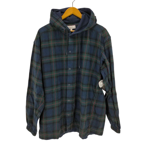 ビーミングライフストアバイビームス B MING LIFE STORE by BEAMS モールチェック フードシャツ メンズ JPN:XL