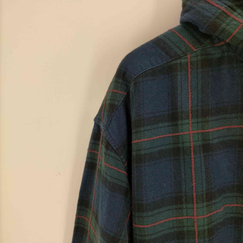 ビーミングライフストアバイビームス B MING LIFE STORE by BEAMS モールチェック フードシャツ メンズ JPN:XL