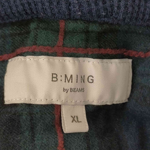 ビーミングライフストアバイビームス B MING LIFE STORE by BEAMS モールチェック フードシャツ メンズ JPN:XL