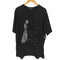 ヨウジヤマモト Yohji Yamamoto 24SS collections COMBED JERSEY PIGMENTED PT SHORT SLV ROUND NECK PRINT T コンビ ジャージ ピグメント プリント Tシャツ レディース JPN:2