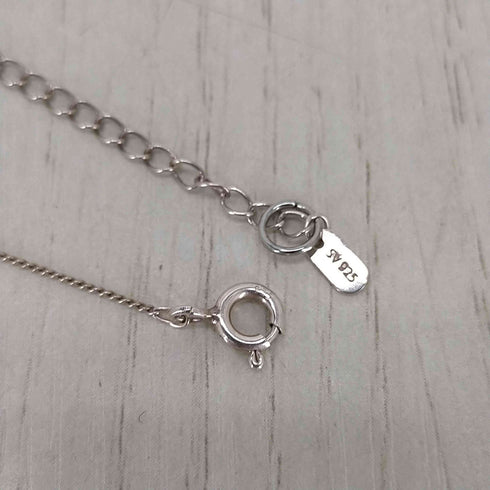アントマリーズ Aunt Maries 925刻印 イニシャルネックレス メンズ