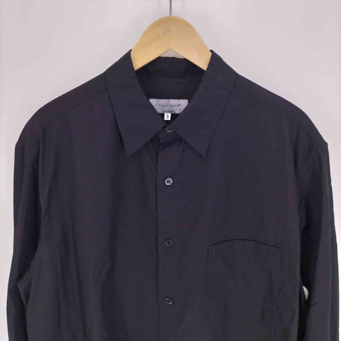 ヨウジヤマモトプールオム Yohji Yamamoto POUR HOMME 24SS CHAIN STITCH BROARD Z-STANDARD BIG CHAIN STITCH BLOUSE チェーン ステッチ シャツ ブラウス メンズ JPN:3