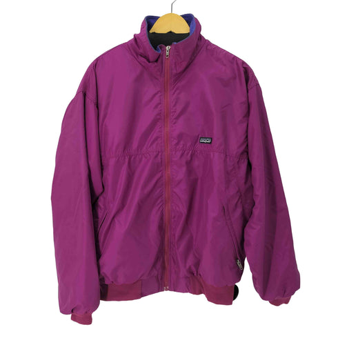 パタゴニア patagonia MADE IN USA シェルドシンチラジャケット 裏地フリース ナイロンジャケット メンズ JPN:L
