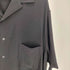 ヨウジヤマモトプールオム Yohji Yamamoto POUR HOMME 24SS トリアセテート ポリ 開襟 オープンカラー S/S ビッグ シャツ メンズ JPN:3
