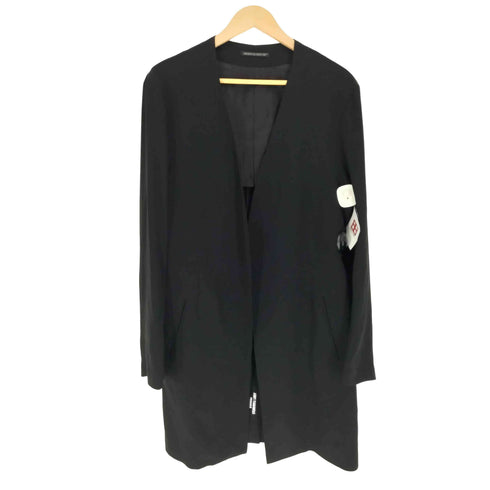 ヨウジヤマモトプールオム Yohji Yamamoto POUR HOMME 24SS COLLARLESS TUXEDO JACKET カラーレス タキシード ジャケット メンズ JPN:2
