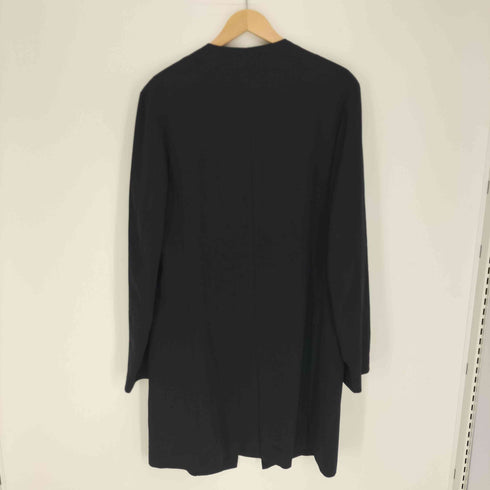 ヨウジヤマモトプールオム Yohji Yamamoto POUR HOMME 24SS COLLARLESS TUXEDO JACKET カラーレス タキシード ジャケット メンズ JPN:2
