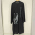 ヨウジヤマモトプールオム Yohji Yamamoto POUR HOMME 25SS C/Ny JERSEY B HANDWRITTEN PRINT LONG BLOUSE ジャージ ハンドリトゥン プリント ロング ブラウス シャツ LOOK-33 メンズ JPN:4