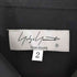 ヨウジヤマモトプールオム Yohji Yamamoto POUR HOMME 24SS 青薔薇 プリント ブラウス 開襟 オープンカラー シャツ メンズ JPN:2