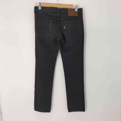 オゾンロックス OZONE ROCKS ハラコパッチ スキニーデニムパンツ レディース US:26-27