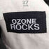 オゾンロックス OZONE ROCKS ハラコパッチ スキニーデニムパンツ レディース US:26-27