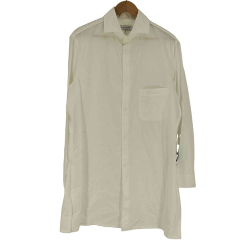 ヨウジヤマモトプールオム Yohji Yamamoto POUR HOMME 24SS CHAIN STITCH BROARD J-SPARE COLOR BLOUSE チェーン ステッチ ブロード カラー ブラウス シャツ メンズ JPN:2