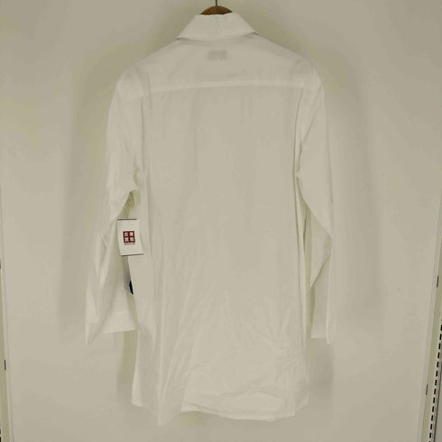 ヨウジヤマモトプールオム Yohji Yamamoto POUR HOMME 24SS CHAIN STITCH BROARD J-SPARE COLOR BLOUSE チェーン ステッチ ブロード カラー ブラウス シャツ メンズ JPN:2