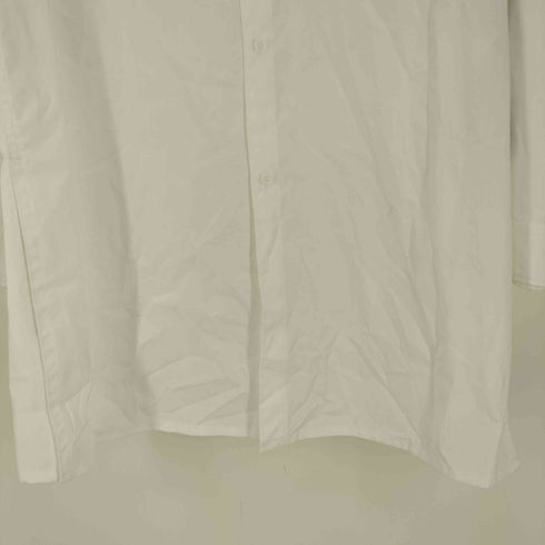 ヨウジヤマモトプールオム Yohji Yamamoto POUR HOMME 24SS CHAIN STITCH BROARD J-SPARE COLOR BLOUSE チェーン ステッチ ブロード カラー ブラウス シャツ メンズ JPN:2