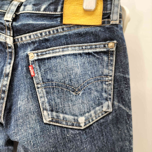 リーバイス Levis 00S 赤耳 ゴールドパッチ ストレートデニムパンツ レディース