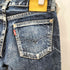 リーバイス Levis 00S 赤耳 ゴールドパッチ ストレートデニムパンツ レディース