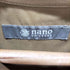 ナノユニバース NANO universe 開襟 S/S レーヨンシャツ メンズ JPN:S