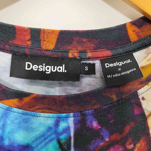 デシグアル Desigual フルグラフィックTシャツ レディース import:S