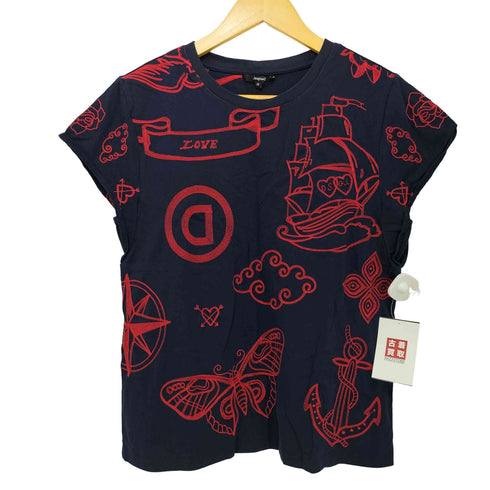 デシグアル Desigual MATINERO 半袖Tシャツ レディース import:M