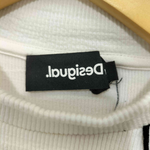 デシグアル Desigual パッチワーク ショート メリヤスTシャツ レディース import:M