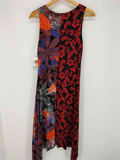 デシグアル Desigual ノースリーブ 切替ワンピース レディース import:S