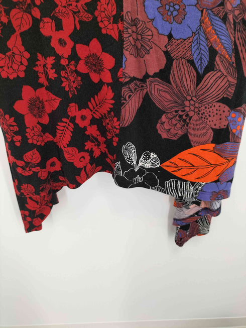 デシグアル Desigual ノースリーブ 切替ワンピース レディース import:S