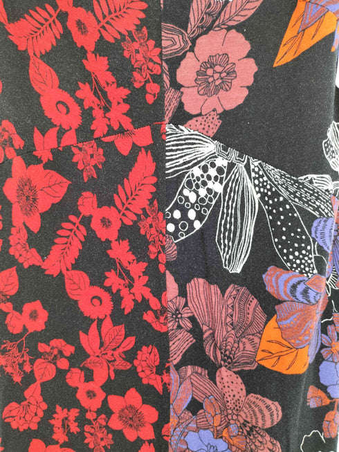 デシグアル Desigual ノースリーブ 切替ワンピース レディース import:S