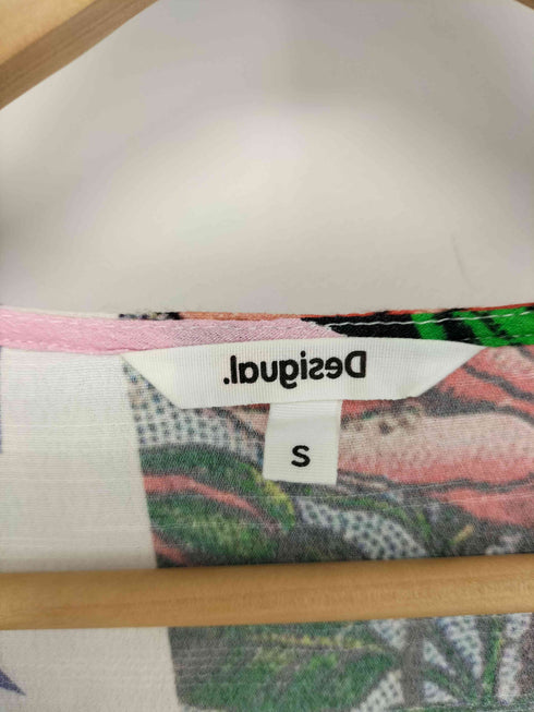 デシグアル Desigual パッチワーク ミディシャツワンピース レディース import:S