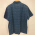 バナナリパブリック BANANA REPUBLIC SS INDIGO レギュラーカラー 総柄 S/S シャツ メンズ import:M