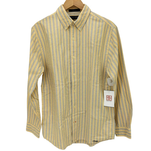 ダニエルクレミュ DANIEL CREMIEUX Tailored Fit ストライプ ボタンダウン L/S シャツ メンズ import:M