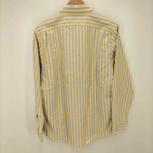 ダニエルクレミュ DANIEL CREMIEUX Tailored Fit ストライプ ボタンダウン L/S シャツ メンズ import:M