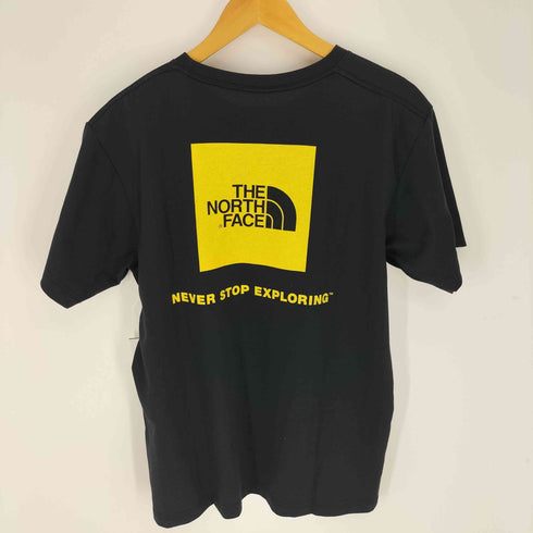ザノースフェイス THE NORTH FACE S/S SQUARE LOGO TEE ショートスリーブ スクエア ロゴ ティー メンズ import:XL