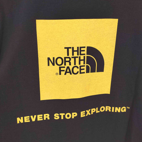 ザノースフェイス THE NORTH FACE S/S SQUARE LOGO TEE ショートスリーブ スクエア ロゴ ティー メンズ import:XL